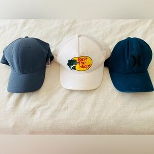 Bass Pro Shops, adidas, and Hurley men’s Hat with Logo
White, blue & gray